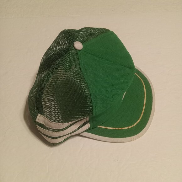 Quaker State Vintage 3 Stripe Trucker Hat/Cap OSFA - Picture 4 of 7